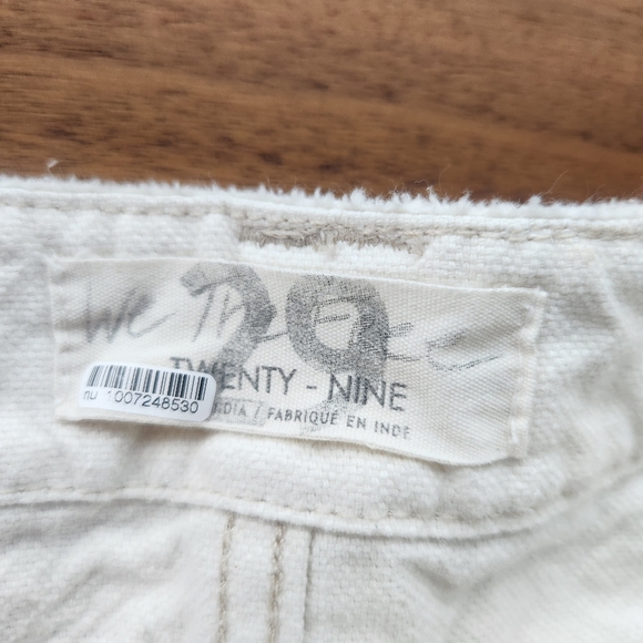 FREE PEOPLE WE THE FREE LOVE ALIVE HIGH RISE PATCHWORK BOYFRIEND JEAN SIZE 29 - Picture 14 of 16